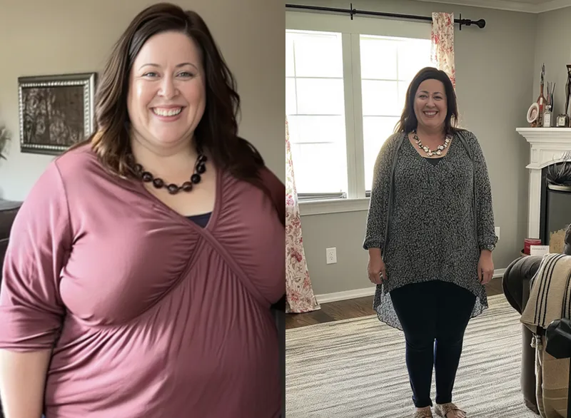 Sarah, 52 before and after